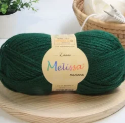 Lana Mediana Verde Bosque 31