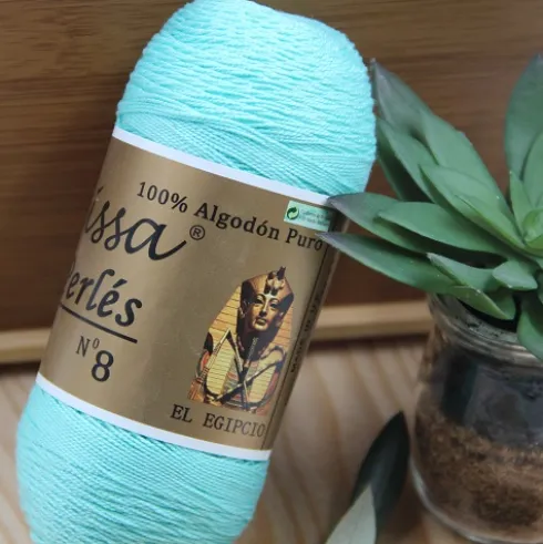 Lana Perlés 8 Azul Claro 12