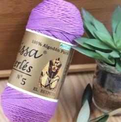 Lana Perlés 5 Morado 21