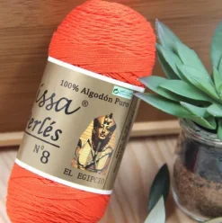 Lana Perlés 8 Naranja Intenso 18