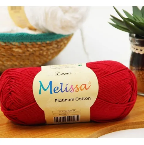 Lana Piri Rojo Intenso 7