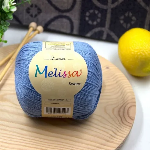 Lana Sweet Azul Claro 14