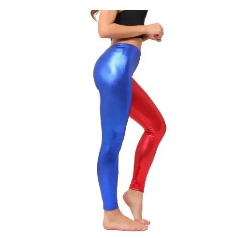 Legging Metalizado Bicolor Adulto