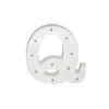 Letra Madera Blanca C/Leds – Q
