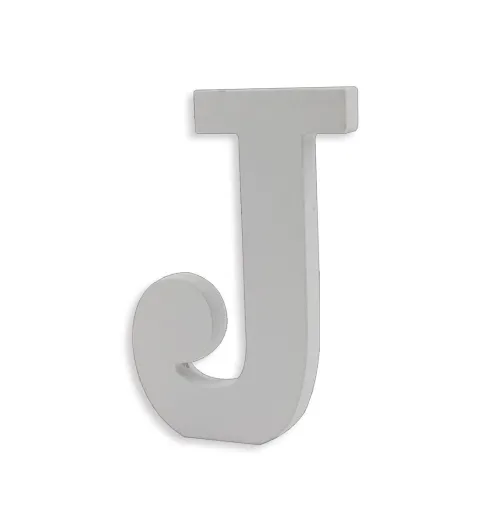 Letra Madera 11CM – J