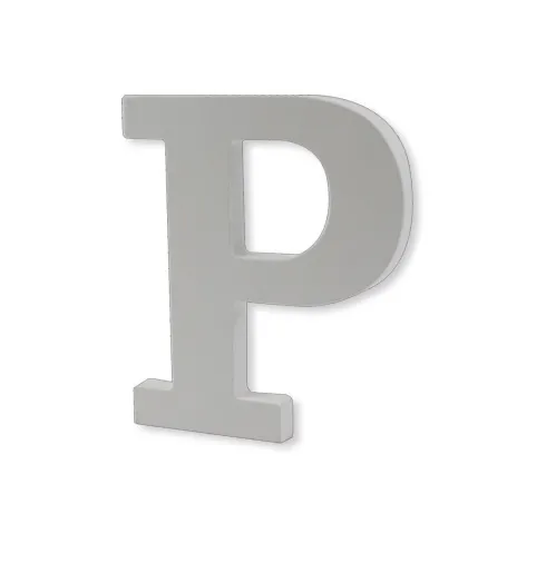 Letra Madera 11CM – P