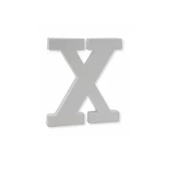 Letra Madera 11CM – X