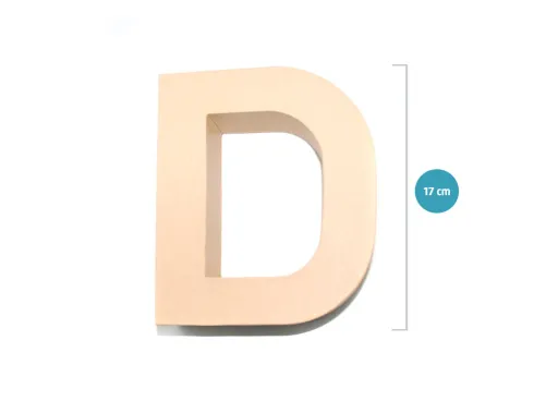 Letra Scrap Papel Grande – D