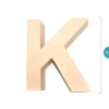 Letra Scrap Papel Grande – K