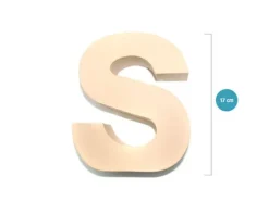 Letra Scrap Papel Grande – S