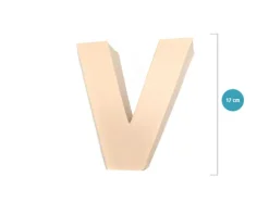 Letra Scrap Papel Grande – V