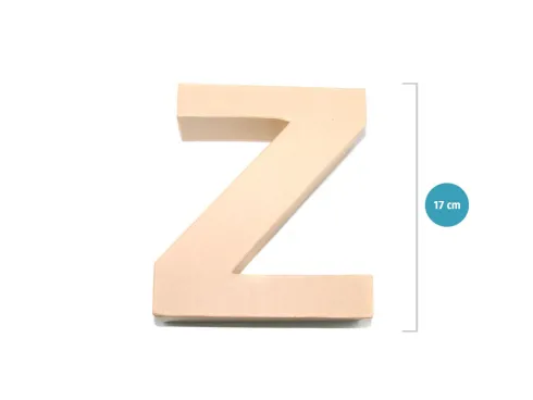 Letra Scrap Papel Grande – Z
