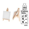 Lienzo Mini Caballete 6x6cm