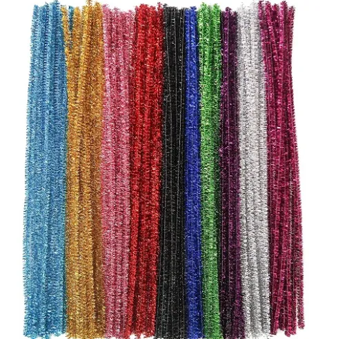Limpiapipas Purpurina Blanco