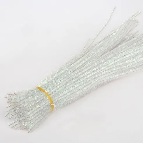 Limpiapipas Purpurina Blanco