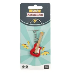 Llavero Papa Rockero 5cm