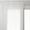 Lote 2 Visillos Para Ventana Anissa Blanco