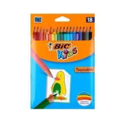 Lápices de Colores Bic Kids 18U