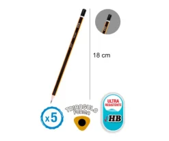 Lápices HB 5U
