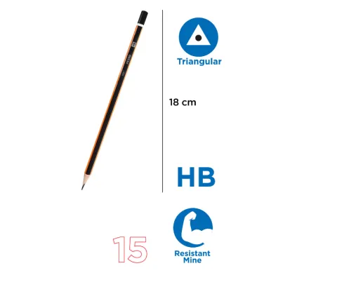 Lápices HB 15U