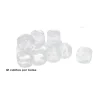 Malla Cubitos Reutilizable Transparente 12pcs