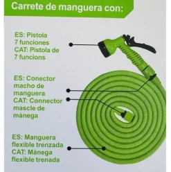 Manguera Extensible Con Pistola 30M
