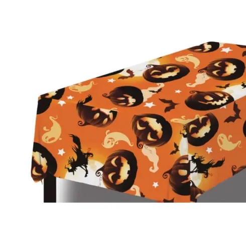 Mantel Plástico Calabazas 137x274cm