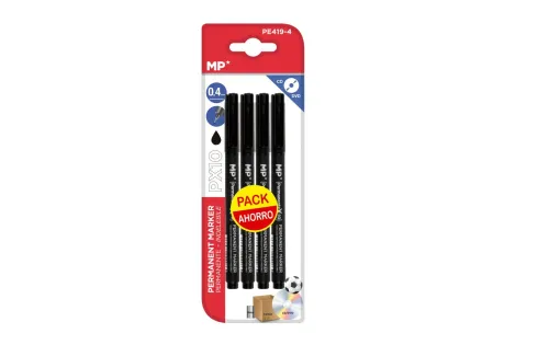 Marcador CD Punta Fina Negro