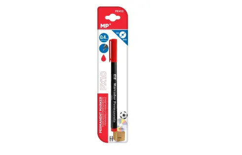 Marcador CD Punta Fina Rojo