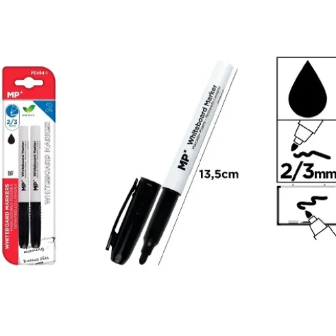 Marcador de Pizarra Negro 2u