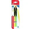 Marcador Fluorescente Retractil 2u