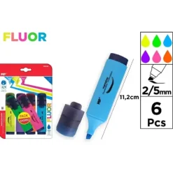 Marcador Fluorescente 6u