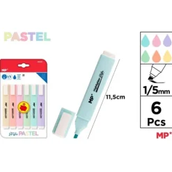 Marcador Pastel 6u