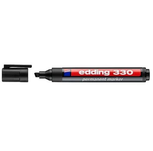 Marcador Permanente EDDING 330 Negro