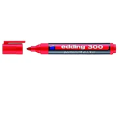 Marcador Permanente EDDING 300 Rojo