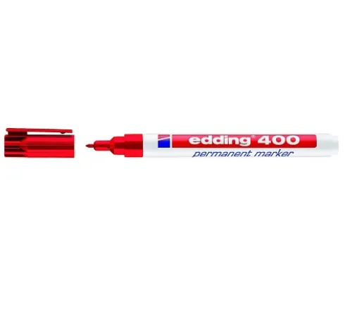 Marcador Permanente EDDING 400 Rojo