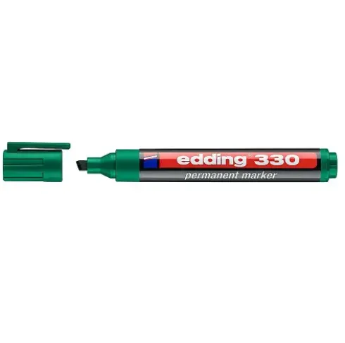 Marcador Permanente EDDING 330 Verde