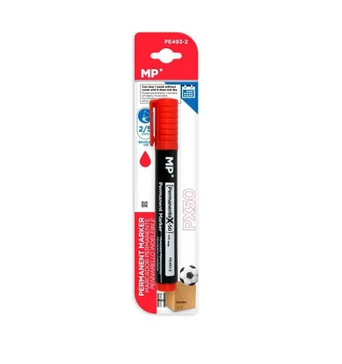 Marcador Permanente No Dry Rojo