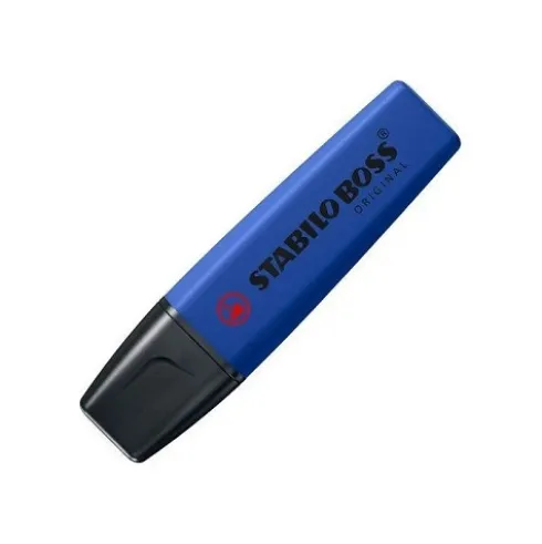 Marcador Stabilo Boss Azul Marino