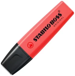 Marcador Stabilo Boss Rojo