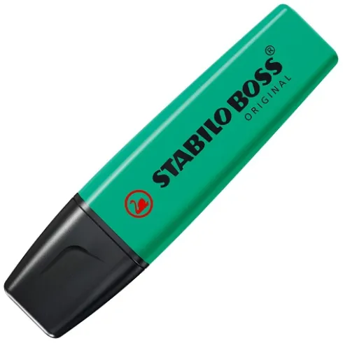 Marcador Stabilo Boss Turquesa