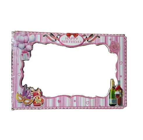 Marco Photocall Cumple Rosa 40x60cm