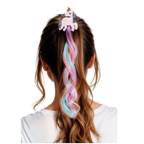 Mechón Clip Unicornio