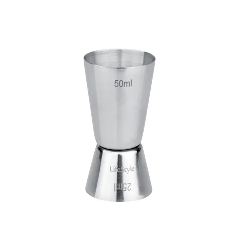 Medidor Acero Inox 25ml/50ml