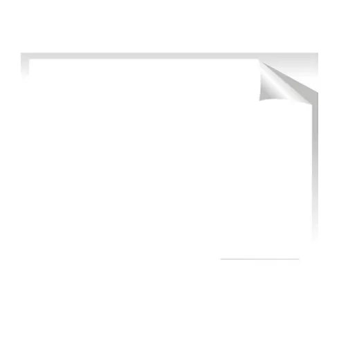 Minirollo Papel Adhesivo Blanco 2M*45CM