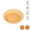Molde Airfryer Papel Redondo 16×4,5cm 50U