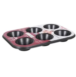 Molde Flanera Para 6Uds