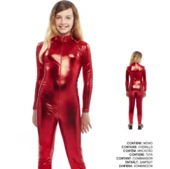 Mono Metálico Rojo Infantil