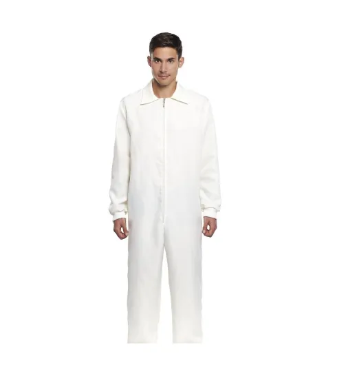 Mono Worker Blanco Adulto