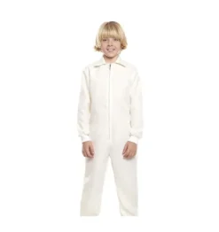 Mono Worker Blanco Infantil